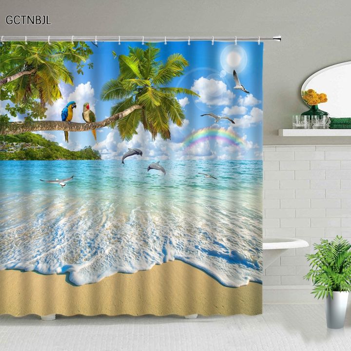 cw-shower-curtains-seawater-sea-scenery-hanging-curtain-with-hooks