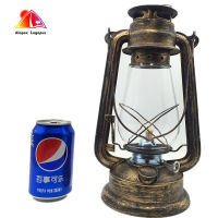 31cm Large Oil Lamp High Brightness Large Capacity 2019 Vintage Style Kerosene Lamp Light For Bar Coffee Shop LED Table Lamp