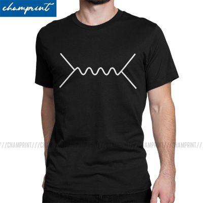 Feynman Diagram Tshirt Men Quantum Mechanics Physics Science Physical Geek Nerd Tees T Shirt Clothes