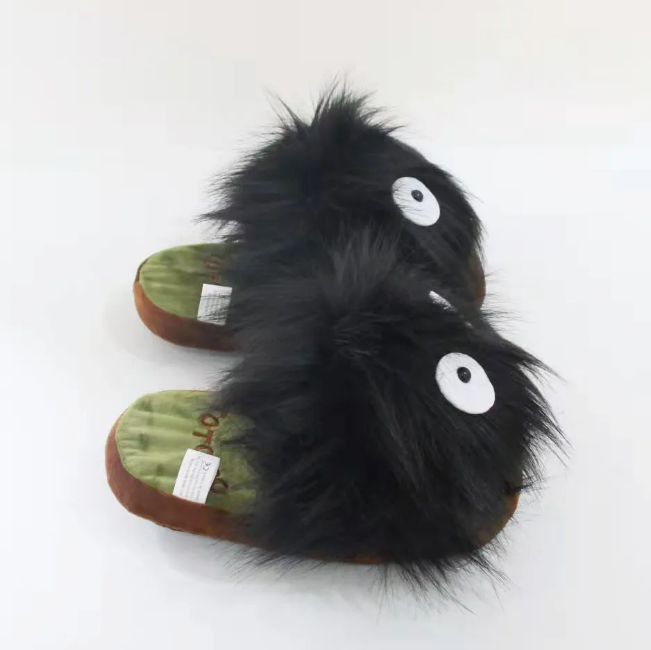 Black coal online slippers