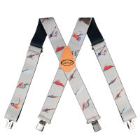 MELOTOUGH ผู้ชาย Suspenders คลิป Heavy Duty Braces สำหรับชายใหญ่และสูงทำงาน Suspenders Elastic Suspenders สำหรับกางเกงกางเกง-VXCB MALL