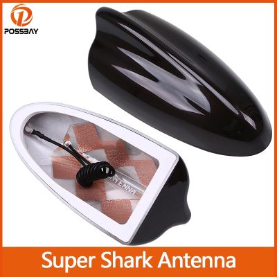 Car Super Shark Fin Antenna Universal FM/AM Signal Aerials Amplifier for Mini Cooper/Suzuki Swift/Hyundai/Toyota Exterior Parts