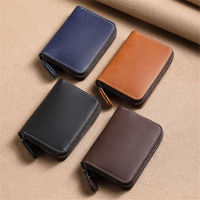 Card Wallet Bag Fashion Wallet Brown Card Holder Coin Purse Women Wallet Zipper Credit/id/bank Card Holder