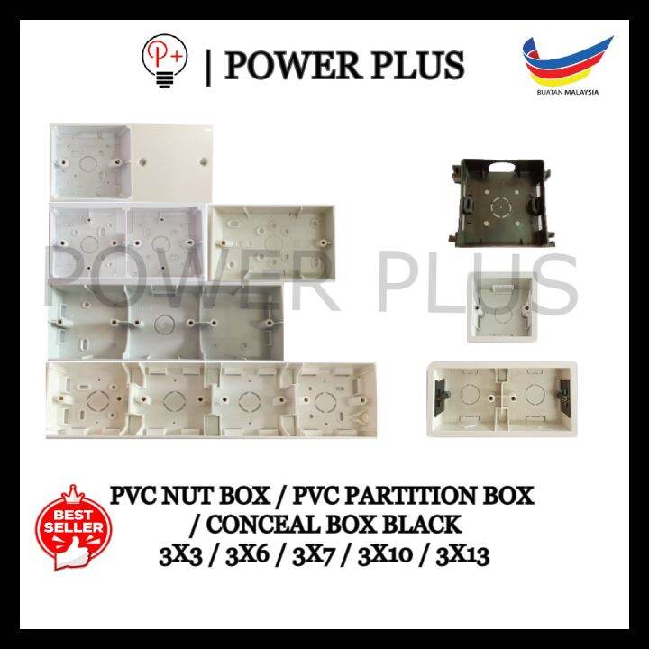 Pvc Nut Box Surface Type Box Socket Base Switch Conceal Box