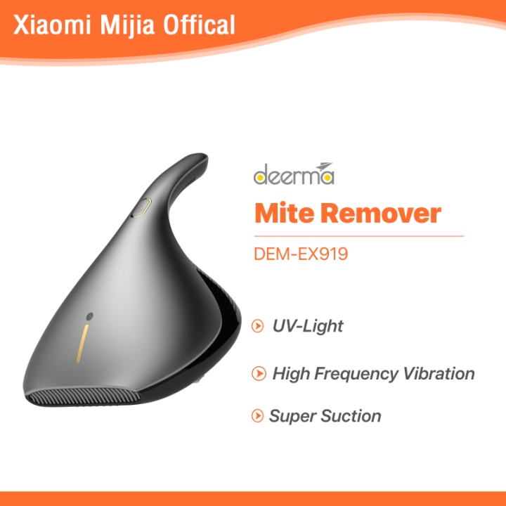 Deerma EX919 Dust Mite Vacuum Cleaner Powerful Mites Remover With UV Light And HEPA Filter For