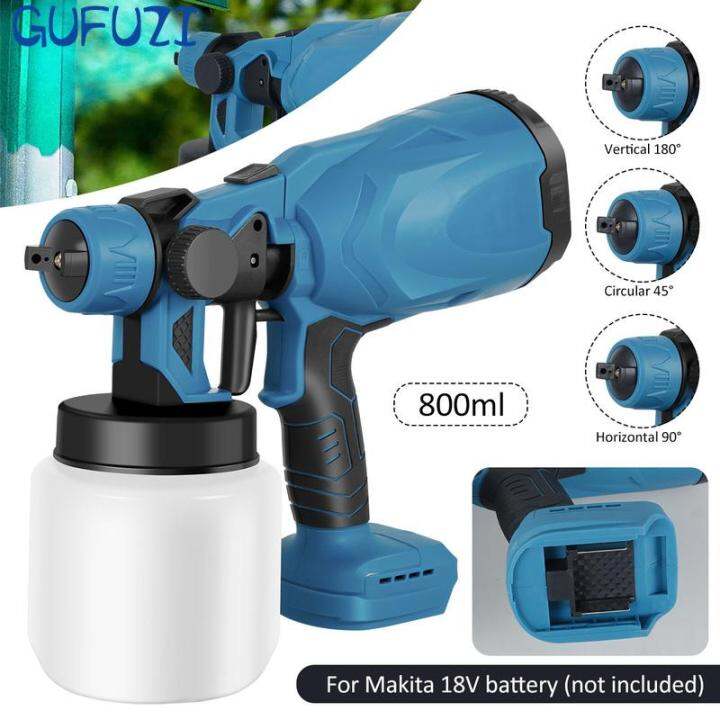Electric Paint Sprayer Cordless High Power Paint Sprayer 800ml