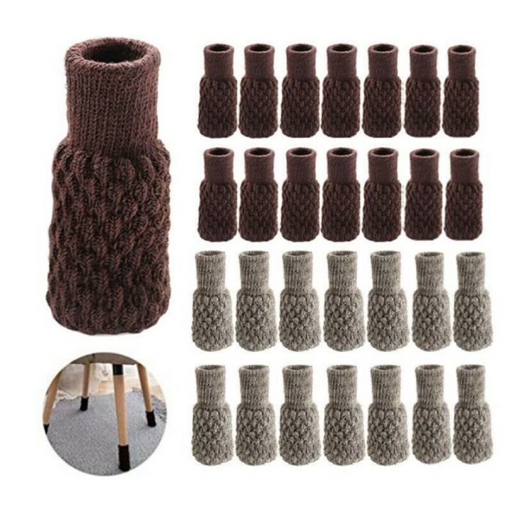 cw-24pc-leg-with-felt-knitted-cover-anti-table-feet-cap-hardwood-floor-protector-for-dinner-room
