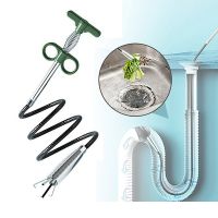 【LZ】☄  Snake Spring Pipe Dredging Tool Sewer Pipe Unblocker Hair Blocking Acessórios de cozinha Bathroom Cleaning Tool