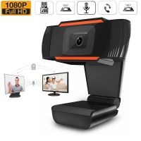 ❣✇﹊ Webcam Full HD 1080P/720P USB 2.0 Video Gamer Camera For Portatile Laptop Computer 180° Angle Webcam Built-in With Microphone