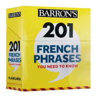 Barron 201 French Phrases You Need to Know Flashcards