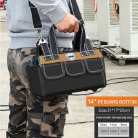 YINLONGDAO Large Capacity Tool Bag, Multi-function Electrician Bag, Anti-fall and Wear-resistant Woodworking Bag