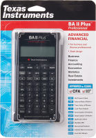 Texas Instruments BA II Plus Professional Financial Calculator