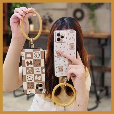 dust-proof liquid silicone Phone Case For Huawei Nova Y61/Enjoy 50Z texture funny couple Back Cover cartoon advanced