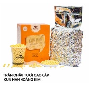 Trân châu tươi cao cấp KUN HAN - HOÀNG KIM túi 3kg - MINH HẠNH FOOD