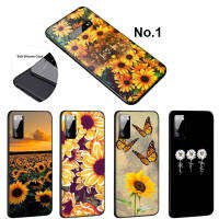 Casing หรับ Xiaomi Redmi 10C 10X 10 9C NFC 9T 9A 9 Prime 8A 8 7A 7 6 6A 5 Plus 5A Pro FUL126 Sun flower beautiful Pattern Phone เคสโทรศัพท์