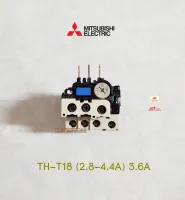 MITSUBISHI โอเวอร์โหลด Overload Relay TH-T18 3.6A (2.8-4.4A )