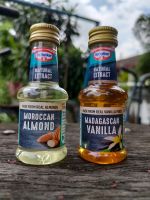 Dr. Oetker Madagascan Vanilla Natural Extract, 35 ml &amp;  Almond Extract, 35 ml  ?ด๊อกเตอร์ โอเอดเคอร์ กลิ่นวานิลลา 35 มล. &amp; กลิ่นอัลมอนด์ 35 มล.สินค้าพรีเมี่ยม จากอังกฤษ??