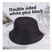 [hot]Solid Color Double-Sided Basin Hat Mens and Womens Casual Korean-Style Light Board Fisherman Hat Couples Sun Hat