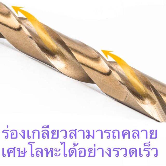 pro-โปรแน่น-yg-hss-co8-ดอกสว่านเจาะสแตนเลส-เคลือบไทเทเนียม-4-0-4-9-mm-ราคาสุดคุ้ม-ดอก-สว่าน-ดอก-สว่าน-เจาะ-ปูน-ดอก-สว่าน-เจาะ-เหล็ก-ดอก-สว่าน-เจาะ-ไม้