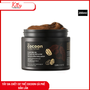 Cà phê Đắk lắk làm sạch da chết COCOON 200ml Dak lak coffee body polish