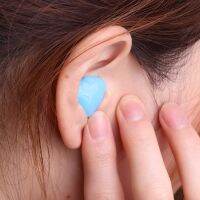 6PCS/Box Silicone Anti-Noise Ear Plugs Sound Insulation Protection Earplugs Learn Workplace Safety