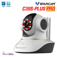 Vstarcam C39S PLUS PRO กล้อง wifi 5 ล้านพิกเซล สื่อสารผ่านกล้องได้ มีไฟLED มีไซเรน รับ WiFi 2.4G./5G. สำหรับใช้งานภายใน