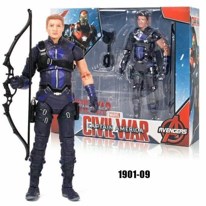Figure ZD TOYS Marvel Avengers Civil War Hawkeye Lazada Indonesia