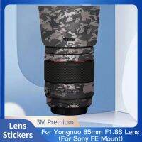 แผ่นสติกเกอร์ป้องกันเลนส์ติดฟิล์มสติ๊กเกอร์ติดบนตัวเครื่อง F1.8S Yn85mm สำหรับ Yongnuo 85 F1.8 S DF D