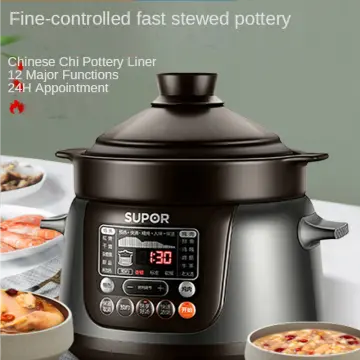 Household Automatic Purple Sand Slow Cooker Pot Intelligent