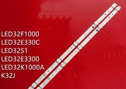 Asanzo 32E800 - Bộ 2 thanh 6 Led 3V cho Tivi Asanzo và các dòng tương tự