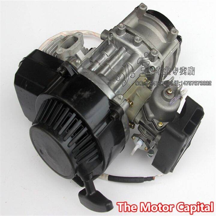 49Cc 2 STROKE ENGINE With Electric Start+Throttle Cable Comp MOTOR MINI
