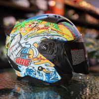 หมวกกันน็อค BRG BR-20 Helmets Open Face แว่น 2 ชั้น