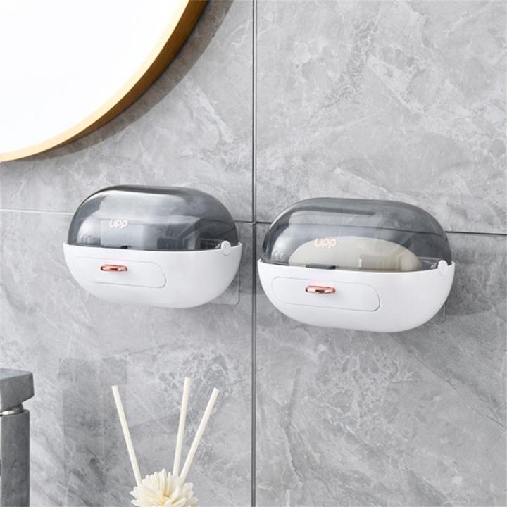 portable-soap-holder-flip-soap-box-plastic-new-household-flip-soap-boxes-bathroom-wall-mounted-storage-box-waterproof-perforated-soap-dishes