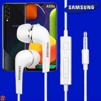 หูฟัง สมอลทอล์ค Samsung ของแท้ 3.5 mm Aux In-Ear ซัมซุง Galaxy A50s และทุกรุ่น อินเอียร์ เสียงดี เบสหนัก เล่น-หยุดเพลง ปรับระดับเสียงได้