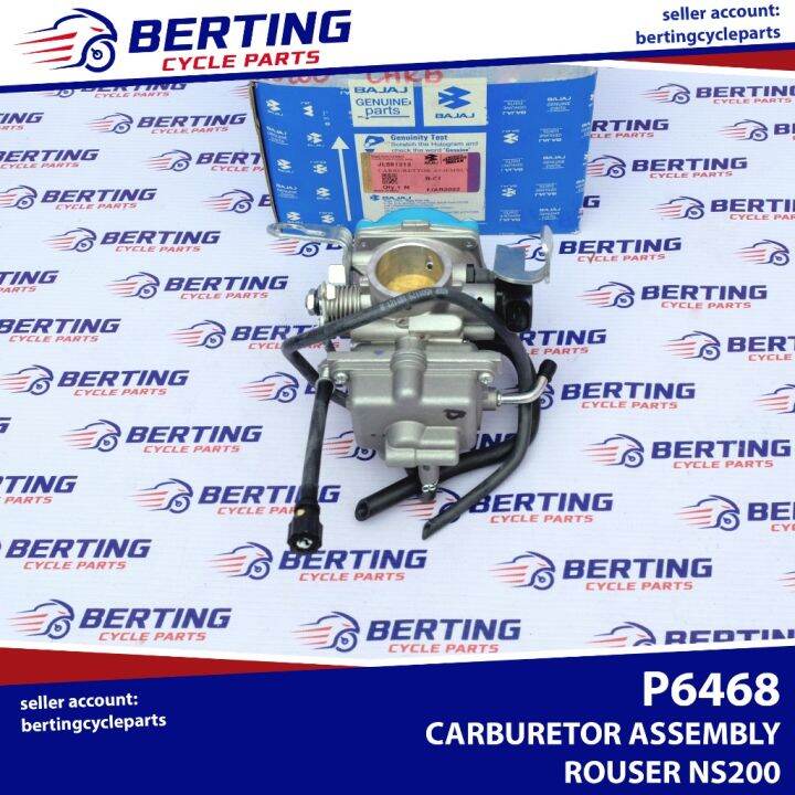 CARBURETOR ASSEMBLY Rouser NS200 200NS NS200 Genuine JL581212 Lazada PH