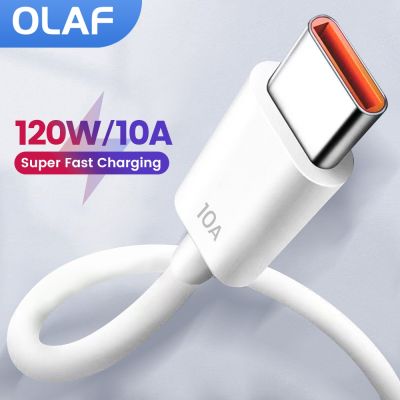 Olaf 10A 120W ชนิด C USB ชาร์จไฟรวดเร็ว C,ที่ชาร์จไฟรวดเร็ว USB C สายสายข้อมูลสำหรับ Huawei Mate 40 P40 P30 Xiaomi 12 Pro