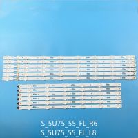 LED strips for UA55JU5910 UA55KU6880 UA55KU7350 UA55KUC30 UA55KU6000 UA55KU7351 UA55KU7000 UA55KU6200 V5DU-550DCA-R1 V5DU-550DCB