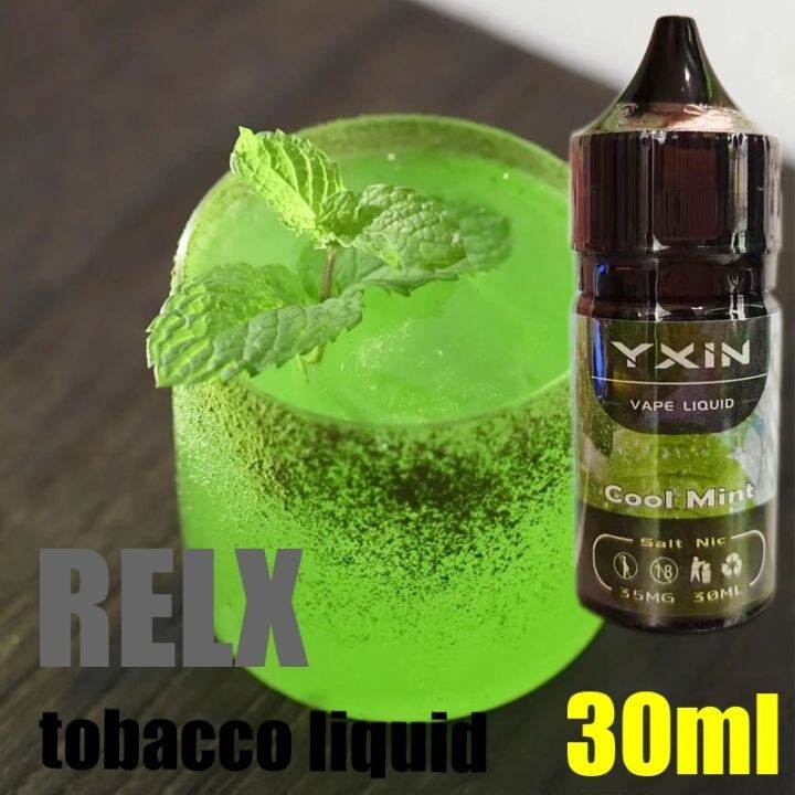 ltas Relx Flavor Salt Nic E Liquid Juice 30ml Refill In Any Cartridge