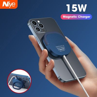 15W Magnetic Wireless Charger For iPhone 14 13 12 Pro Max Mini QI Fast Charge For Samsung USB C PD Adapter Magnet Charger