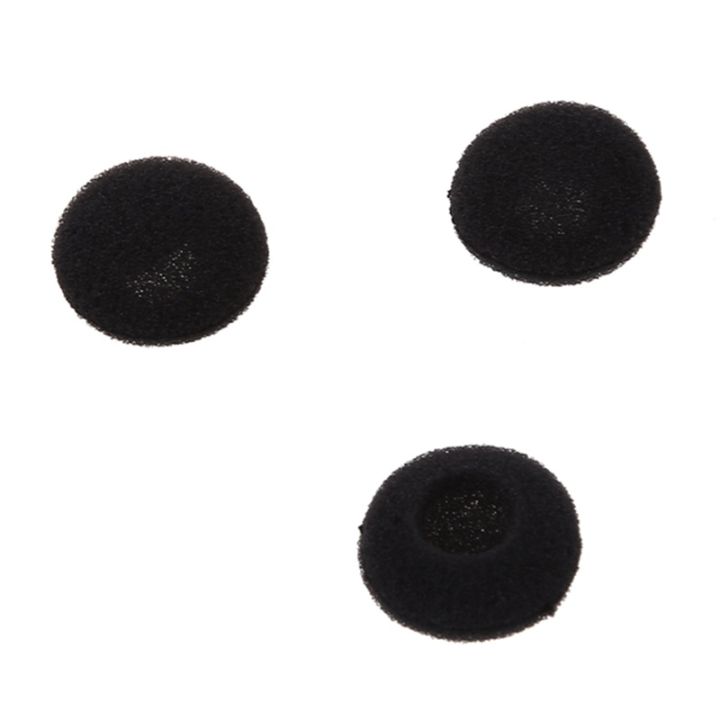 fasdga-100-pcs-black-sponge-earbud-headphone-cap-ear-pads-cover-replacement