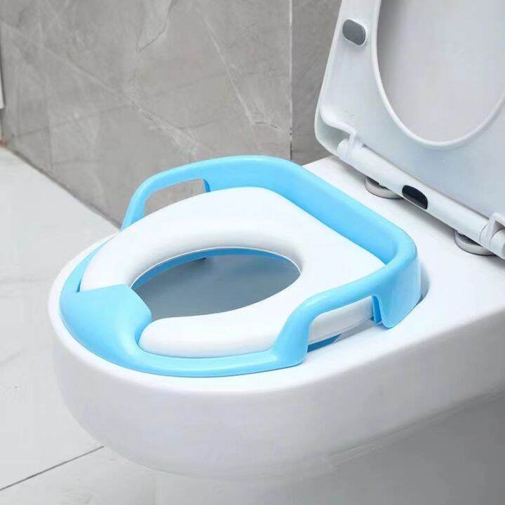 DOOOT Baby soft potty seat toilet reducer with handle kids training