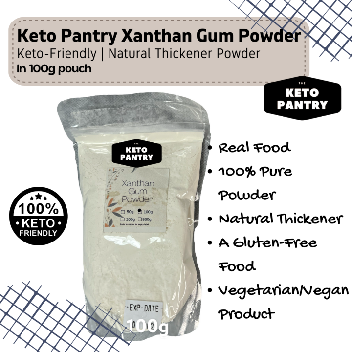Xanthan Gum (Gluten Free and Food Grade Quality) 100 grams Low Carb