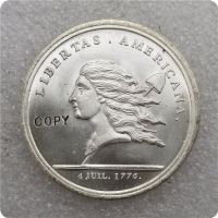 เหรียญสะสมเหรียญเหรียญที่ระลึกเหรียญที่ระลึกจากอเมริกา1776สหรัฐอเมริกา