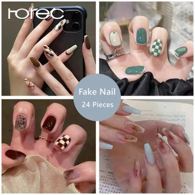 Horec สติ๊กเกอร์ติดเล็บแบบสวมใส่ได้ Ballet Nail