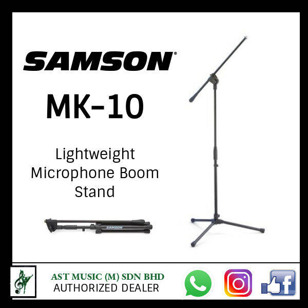 Samson MK10 Lightweight Microphone Stand Lazada
