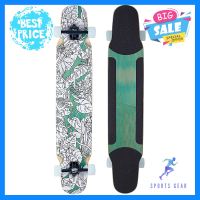 สเก็ตบอร์ด OXELO ลองบอร์ดสำหรับการเต้น รุ่น 100 (สีขาว) Longboard Dance 100  SKATEBOARD DANCING LONGBOARD WAVEBOARD สเก็ตบอร์ด ลองบอร์ด เวฟบอร์ด