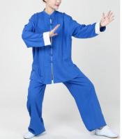 Unisex High Quality Cotton&amp;Linen Tai Chi Suit Martial Arts Kung Fu Uniforms Wushu Costumes Taijiquan Clothing