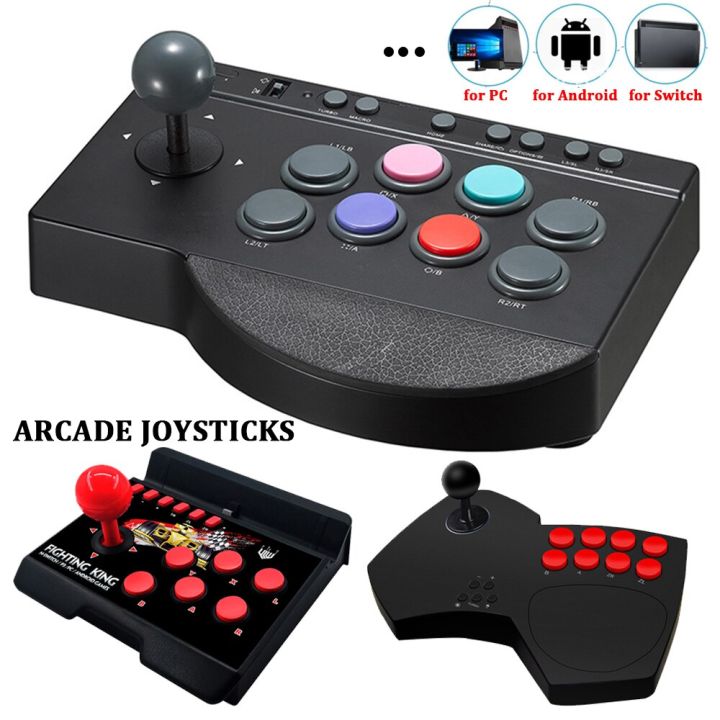 Wired Arcade Joysticks Wireless Bluetooth Gamepad Joystick Street ...