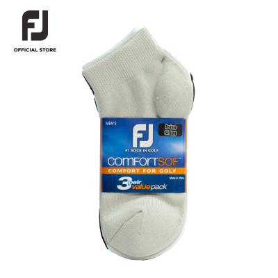 FootJoy FJ ComfortSof Sport Golf Socks Mens Assorted Color 3 Pairs