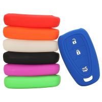 ✕▦☾ jingyuqin 3 Buttons Remote Car Key Case Silicone Protect Shell For Chevrolet Cruze Spark Volt Aveo Sonic Car Accessories